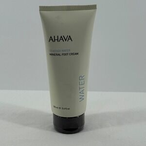 AHAVA Deadsea Water Mineral Foot Cream 3.4 fl oz Moisturizing Skin Care‎ 100ml